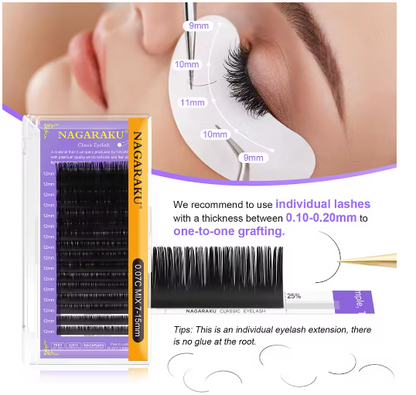 Eyelashes Makeup classical 0.03mm